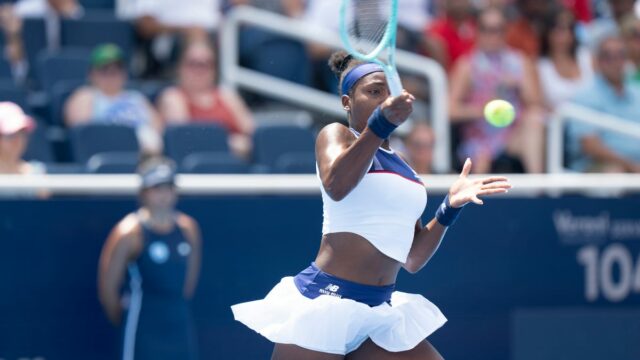 Tenisová hviezda Coco Gauff navštívila GABP pre hru Reds-Phillies

