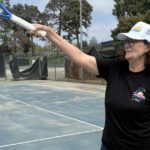 Tennis Tale Pam Shriver Funging na obnovenie štvrtí ovplyvnených požiaru