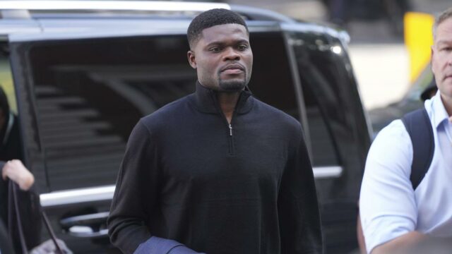 Thomas Partey príde na súd po obvinení z piatich obvinení zo znásilnenia

