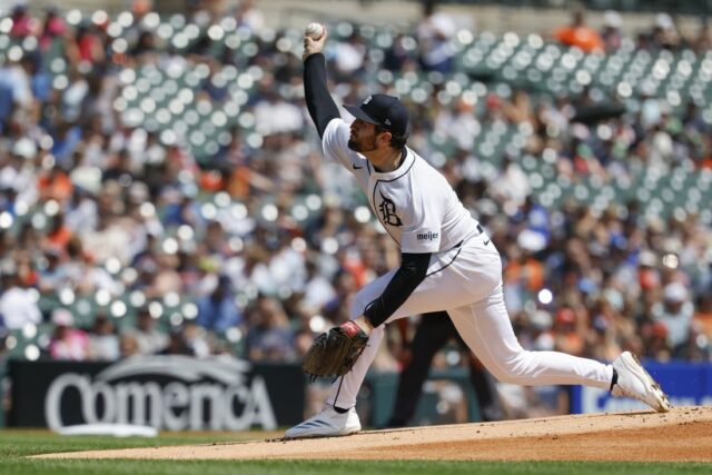 MLB: Los Angeles Angels v Detroit Tigers