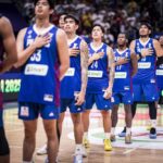 Gilas Pilipinas v Fiba Ázijskom pohári z roku 2025.