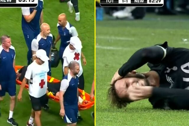 Maddison zostúpil z lopty a pozrel veľa bolesti