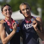 Transgender atlét AB Hernandez dominoval dievčenským stretnutím v Kalifornii začiatkom tohto roka