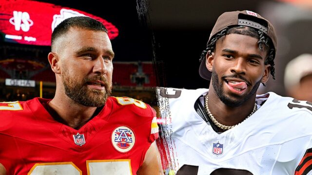 Travis Kelce vyžaduje, aby Browns začal shedeur Sanders uprostred debaty 

