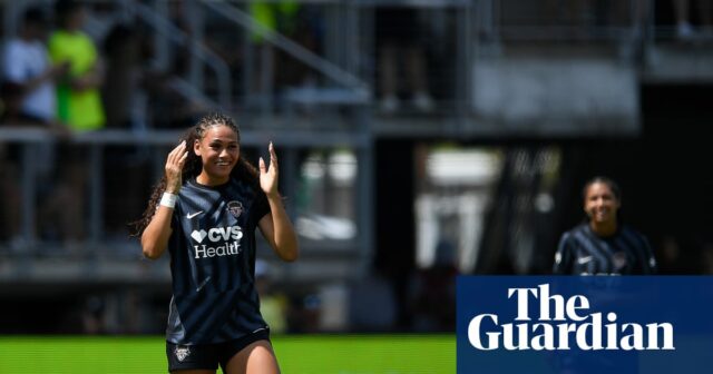 Trinity Rodman Rupts Rupts v rozdelení po tom, čo sa vrátil na oneskorené zranenie víťaza | nwsl 

