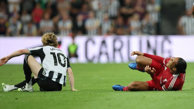 Táto bezohľadná výzva Gordona opustila Van Dijk v hromade