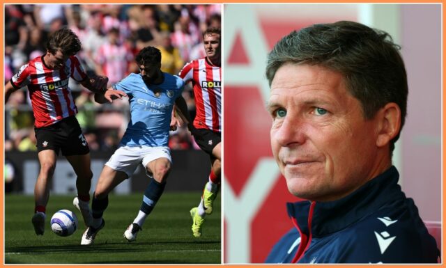 Tyler Dibling zahrievanie pre Southampton