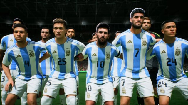Vedúce 50 Argentíny EA FC 26 Ranking Gamer (kvapka) 

