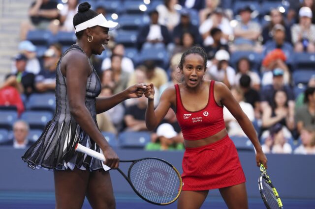 US Open zdvojnásobuje Venuša Williams Leylah Fernandez