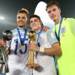 Anderson (vpravo) vyhral v roku 2017 na majstrovstvá sveta do 17 rokov s nohou