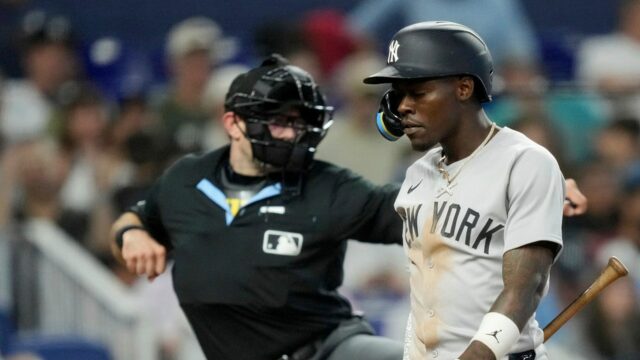Yankees 'Jazz Chisholm Jr je konfrontovaný s kontrolou nad omylom

