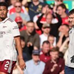Zbierka sa zaoberala významným úrazom William Saliba Mins Mins priamo do zrážky Liverpoolu