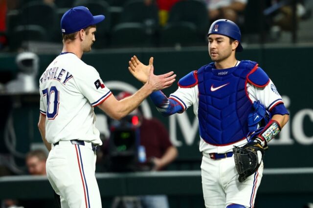 MLB: Los Angeles Angels v Texas Rangers