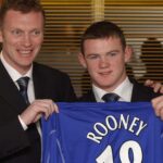 Moyes odovzdal 16-ročný Rooney svoj debut Everton League v roku 2002