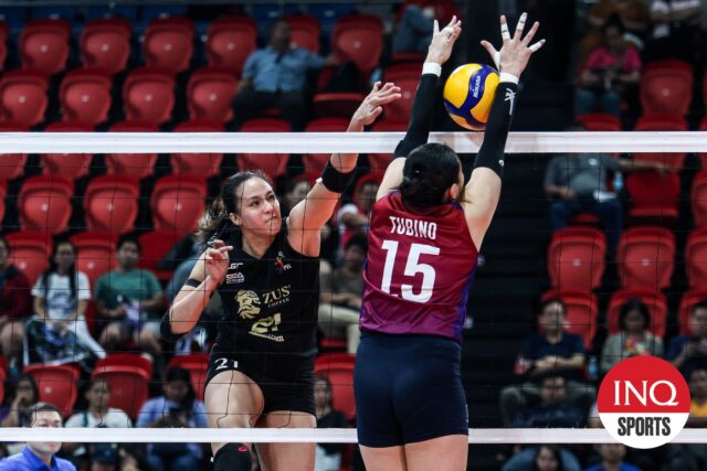 Jovelyn Gonzaga od Zus Coffee Thunderbelles znamená úspech počas PVL na turné.