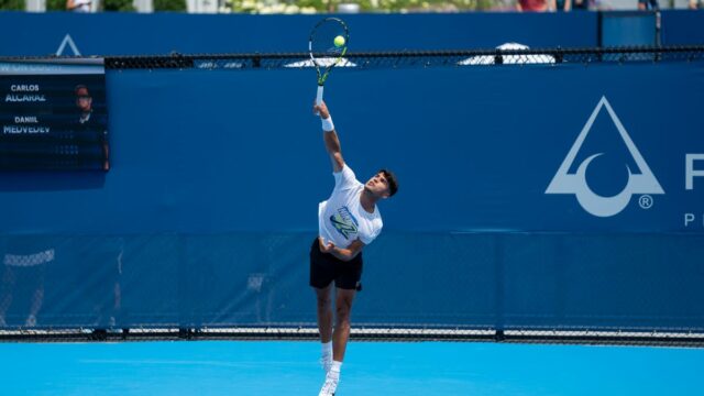 „Vďačný“ jav Carlos Alcaraz prišiel na Cincinnati Open

