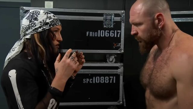 Jon Moxley a Daniel Garcia (Image Credits: Aew's X Profil)