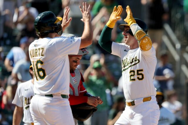 MLB: Cincinnati Reds at Athletics