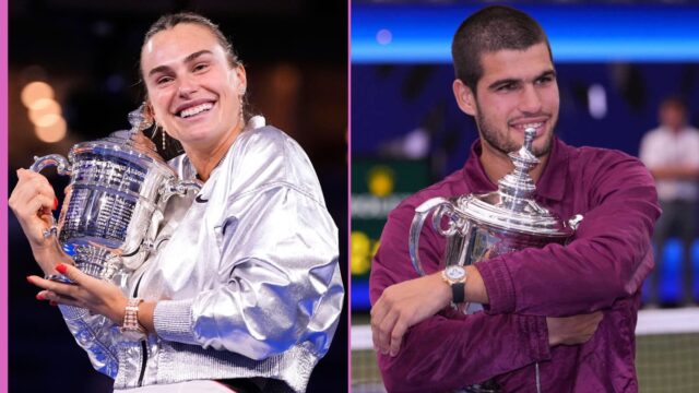 5 bodov, ktoré sme získali od 2025 Spojených štátov Open: Foet Alcaraz, Sabalenka, Sinner 

