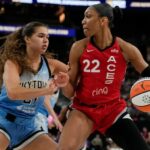 ACES Celebrity A'ja Wilson vytvára dokument s 13. 30-bodovou videohierou