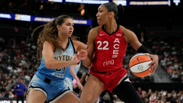 ACES Celebrity A'ja Wilson vytvára dokument s 13. 30-bodovou videohierou 

