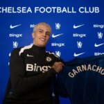 ALEJANDRO GARNACHO Chelsea T TRICHLE ČÍSLO Zverejnené po prenose 40 metrov Guy UTD
