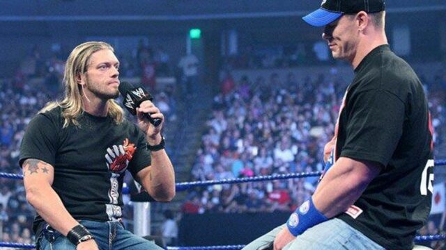 Adam Copeland (strana FKA) okamžite odporúčania John Cena na AEW Full Blast 2025 

