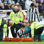Adresa Newcastle Tino Livramento Poranenie po pretiahnutí ochrancu | Futbal | Športová aktivita