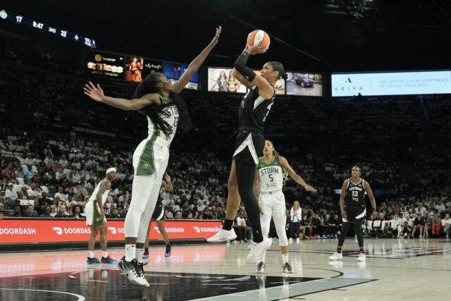 WNBA: Playoffs-Sattle Storm v Las Vegas Aces