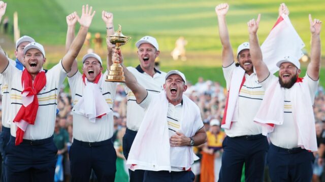 Ako mala Európa schopnosť podporovať slová Rory McIlroyovej a vyhrať pri šoférovaní 

