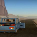 Jazda smerom k budove Quest (obrázok cez Roblox)