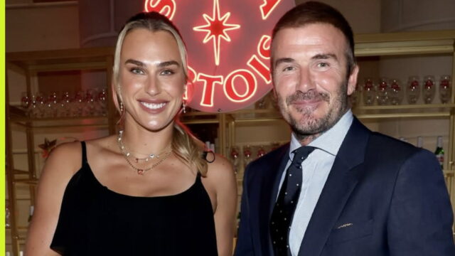 Aryna Sabalenka najala David Beckham v ziskovej organizácii Endeavour 

