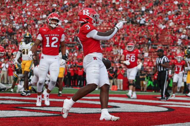 Futbal NCAA: Štát Norfolk v Rutgers