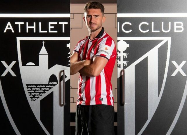Atletický klub overuje aymeric laporte návrat 

