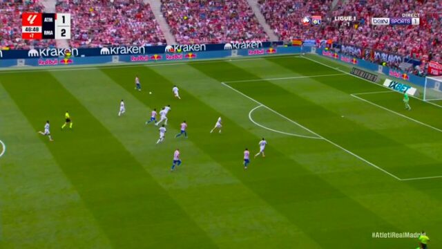 Atletico Madrid Scratch vyrovnáva verzus skutočný madrid 

