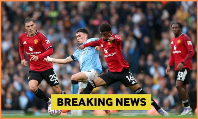 Manuel Ugarte sa pozerá počas Manchester United vs Arsenal