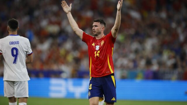 Aymeric laporte na atletický kolaps 

