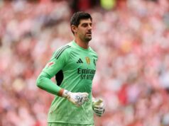 Panika v Reale Madrid, keď sa objaví aktualizácia Thibaut Courtois Bizarný Thibaut Courtois vs Pedri Stat STACE STRACE STRACE po skutočnom zisku Madridu Kairat