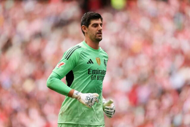 Bizarný Thibaut Courtois vs Pedri Stat STACE STRACE STRACE po skutočnom zisku Madridu Kairat 

