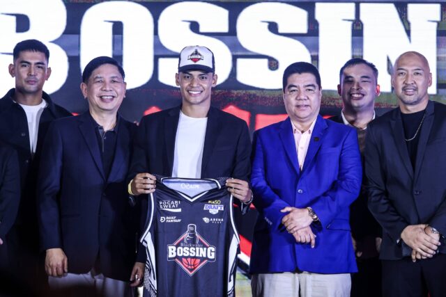 Dalph Panopio Blackwater Bossing PBA Rookie Draft