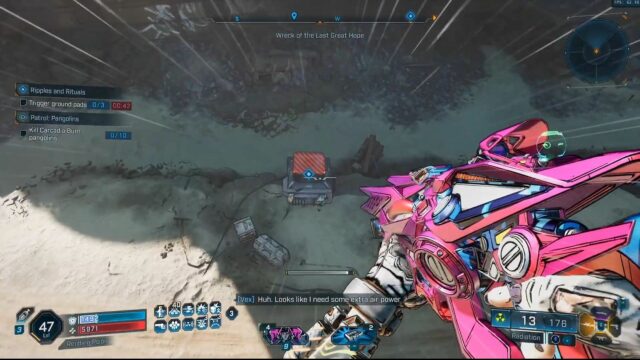 Umiestnenie vlniek a rituálov v Borderlands 4 (obrázok cez YouTube/@wowquest)