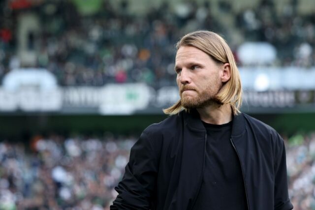 Borussia Mönchengladbach's Eugen Polanski odhaľuje informácie o polčase „skupinové rozhovory“ v obleku Desať gólov Bundesliga 

