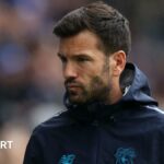 Brian Barry-Murphy on the touchline
