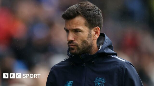 Brian Barry-Murphy on the touchline