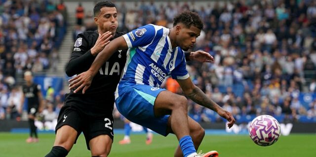 Brighton vs Tottenham - Premier Organization Live: Najnovšie hodnotenie, skupinové informácie a aktualizácie ako Seagulls Dual prinášajú Ruin Spursov priaznivý začiatok tohto obdobia - a jeho cieľmi sa má galovať vo všetkých ďalších ďalších 15:00 videohier 

