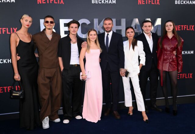 David Beckham a Brooklyn Beckham v Inter Miami CF proti Los Angeles Galaxy v roku 2024 (obrázok Via Getty)