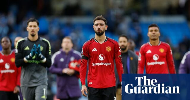 Bruno Fernandes zasiahne v neprítomnosti kontroly Manchester United pri strate Derby | Manchester United 

