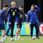 Steve Clarke prevedie svoju škótsku jednotku cez svoje kroky pred Dánskom stretom