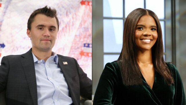 Pamätná služba, ktorá sa konala pre Charlie Kirk na štadióne State Farm (obrázok cez Getty Images)
