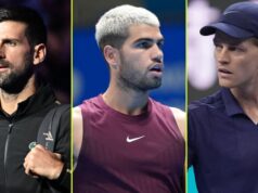 Alcaraz, Sinner, Djokovič medzi deviatimi top 20 hviezdami Carlos Alcaraz vs Jannik Sinner ešte raz? Cena Novak Djokovic?